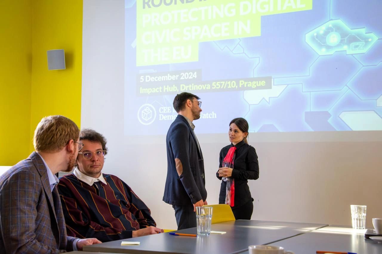 🇨🇿Prague Roundtable on Protecting Digital Civic Space in the EU – CEE ...